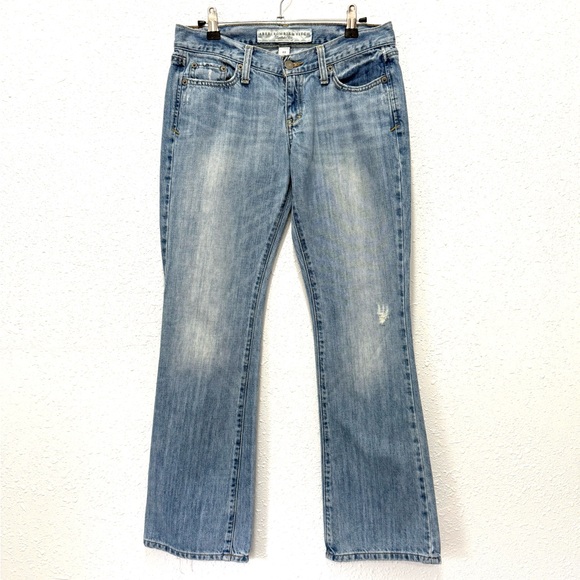 Abercrombie & Fitch Light Blue Boot Cut Jeans 4S - Picture 1 of 8